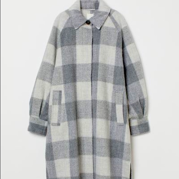 H&M Oversized Coat Size L - Picture 1 of 6